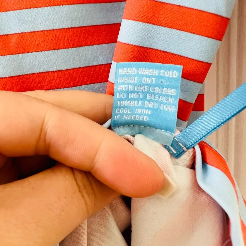 ***SOLD*** J. McLaughlin Catalina Cloth 3/4 Sleeve S Top - Picture 5 of 7